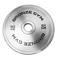 Диск олимпийский BRONZE GYM стальной 10 кг